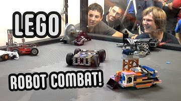 LEGO Robot Battle Arena Combat!