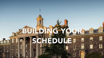 Course Registration How-to - 3.  Building your schedule