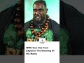 WWE Star Oba Femi Explains The Meaning Of His Name