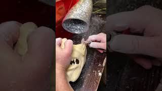 MAKING THE SAMURAI MASK 💀👺 #freefire #viral #fashiontrends #youtubeshorts #garenafreefire #bestolaye