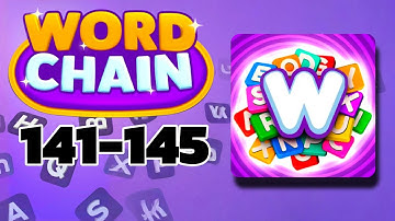 WORD CHAIN level 141 142 143 144 145