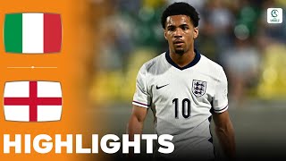 England vs Italy | Highlights & Penalty Shootout| U17 European Championship Quarter Final 30-05-2024 screenshot 1