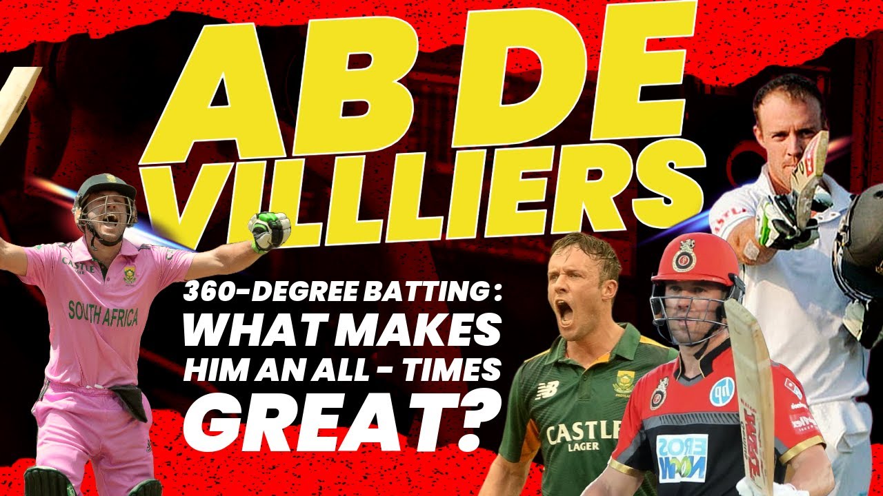 AB de Villiers' 360-Degree Batting: How He Became a Legend - YouTube