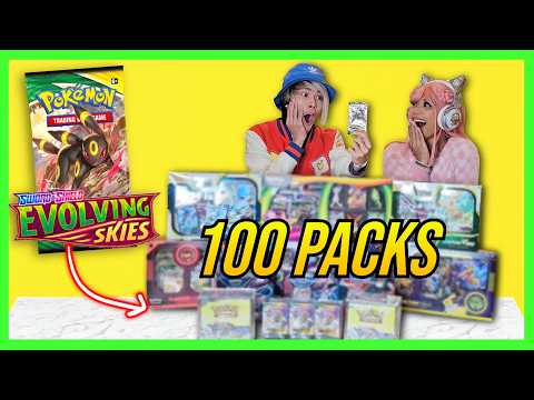 I Opened 100 Evolving Skies Packs… This Was UNREAL 😱