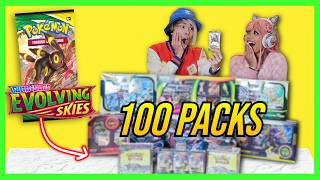 I Opened 100 Evolving Skies Packs… This Was UNREAL 😱