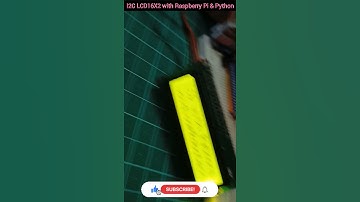 I2C LCD 16x2 with Raspberry Pi and Python #shorts #demo