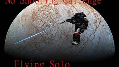 No Shooting Challenge - Battlezone: Flying Solo