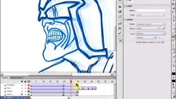Changing the audio control for lip sync in flash