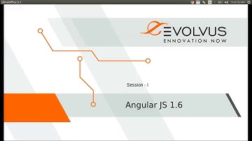 AngularJS Training | Evolvus Bangalore | Day 1