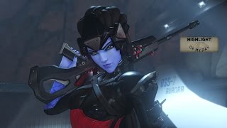 [Overwatch] Highlight Of The Day - Widowmaker - SHUTDOWN