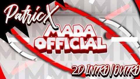 2D intro //MadaOfficial//paid//100% ccp