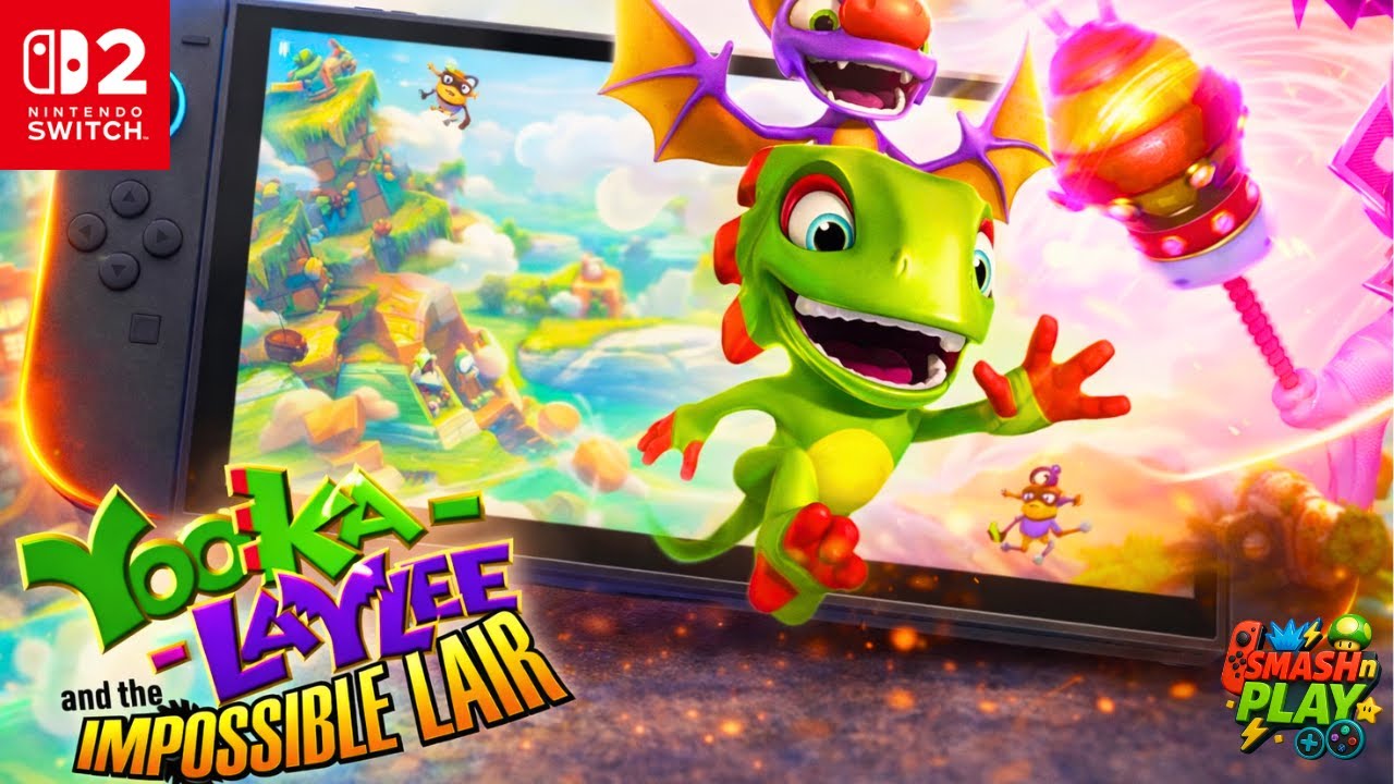 Yooka Laylee and the Impossible Lair Gameplay on Nintendo Switch 2