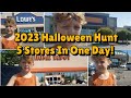 Halloween Hunting in Saginaw, MI - We went to FIVE stores to check out all their Halloween Set-Ups!