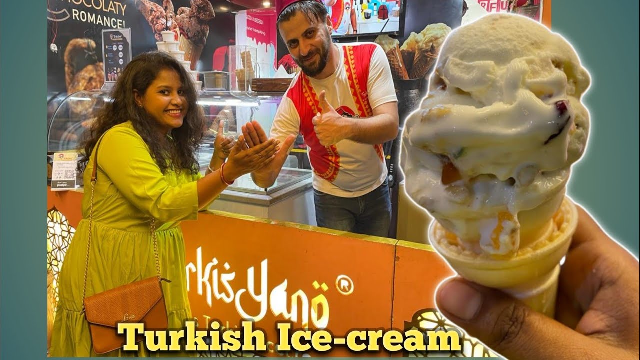 turkish ice creamTurkish icecream in kolkata Ibestfun with ice cream