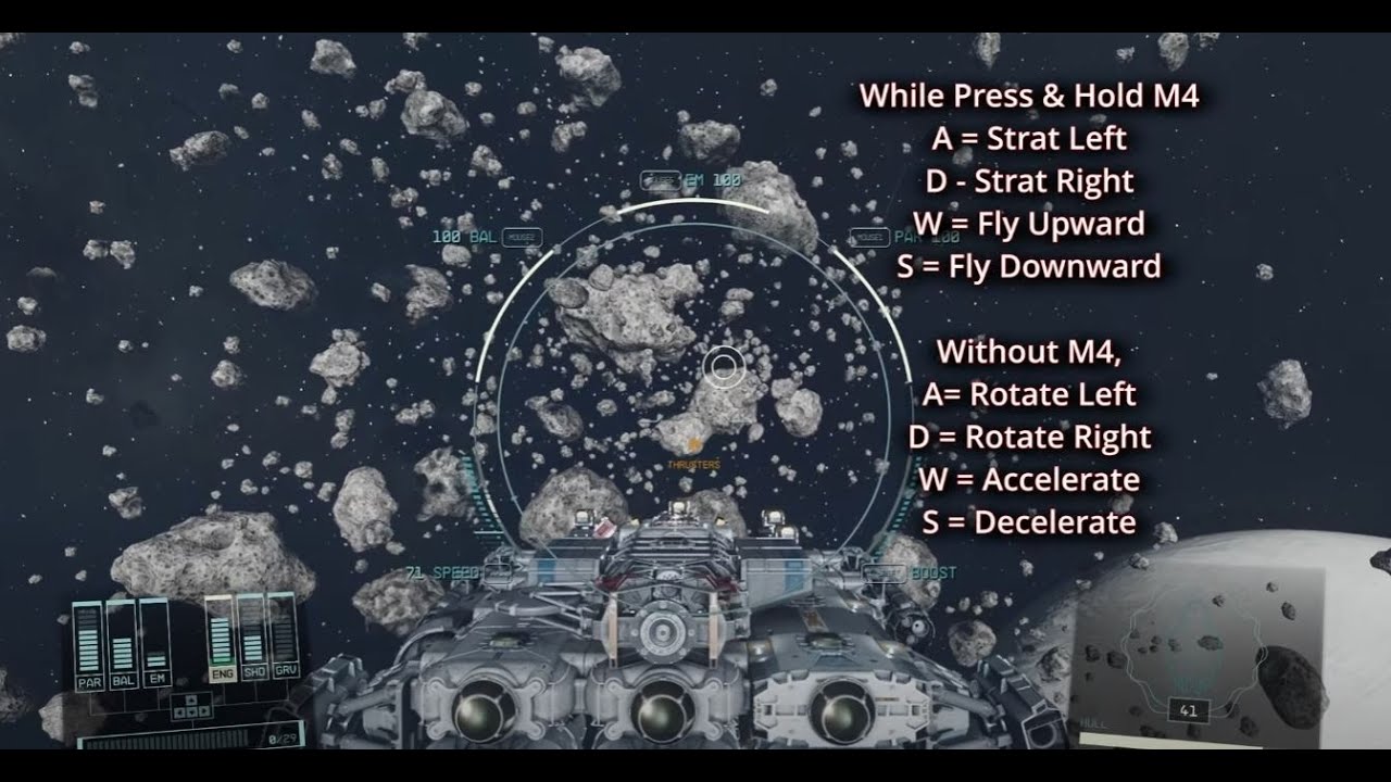 STARFIELD │How to use SHIP THRUSTERS Efficiently - Beginner's Guide 2023 *PC*