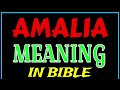 AMALIA Name Meaning In Bible AMALIA Meaning In English AMALIA Name Meaning In Bible 