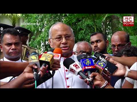 Special statement from Archbishop Cardinal Malcolm Ranjith