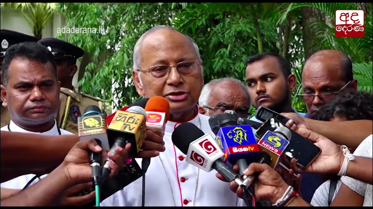 Special statement from Archbishop Cardinal Malcolm Ranjith - YouTube