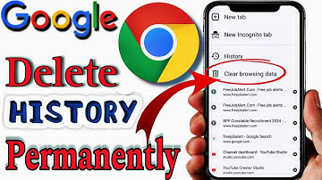 How to Delete ❌ Chrome History❓