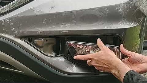 How to replaced Fog Light Honda CR-V - Fast & Easy 2015, 2016, 2017, 2018