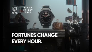 120 ways to change your fortune | CRED Black Friday sale