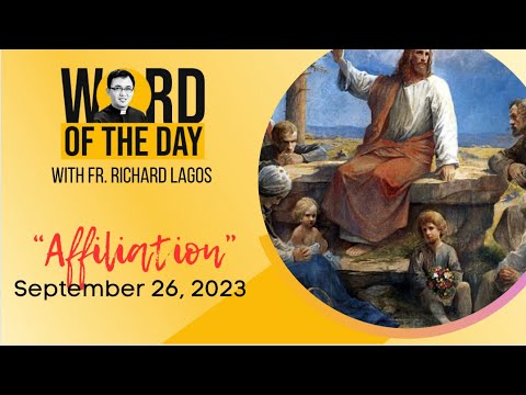 AFFILIATION | Word of the Day | September 26, 2023 - YouTube