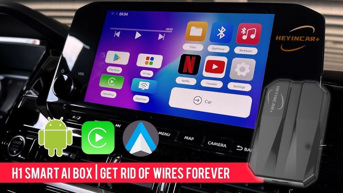 2023 New CarPlay Ai Box For Android Iphone Wireless Car Play