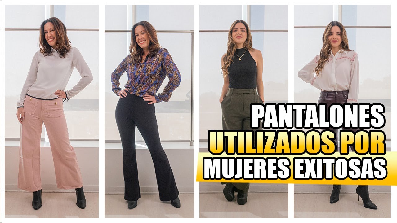 PANTALONES DE MUJERES EXITOSAS **Concurso en el Vídeo** 💎 Dani Mateluna Asesora de Imagen.