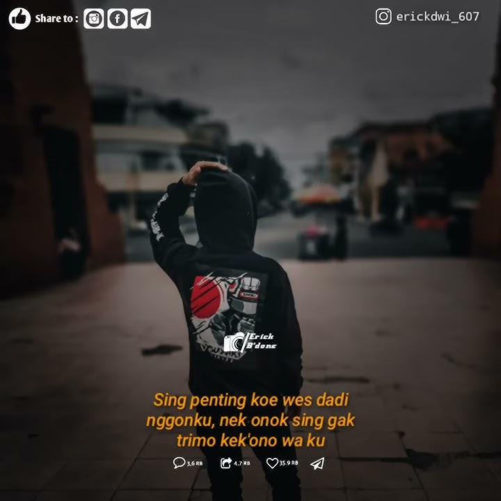 Story wa Layang Dungo Restu(LDR) // Roso sayang Iki Ra Biso lali