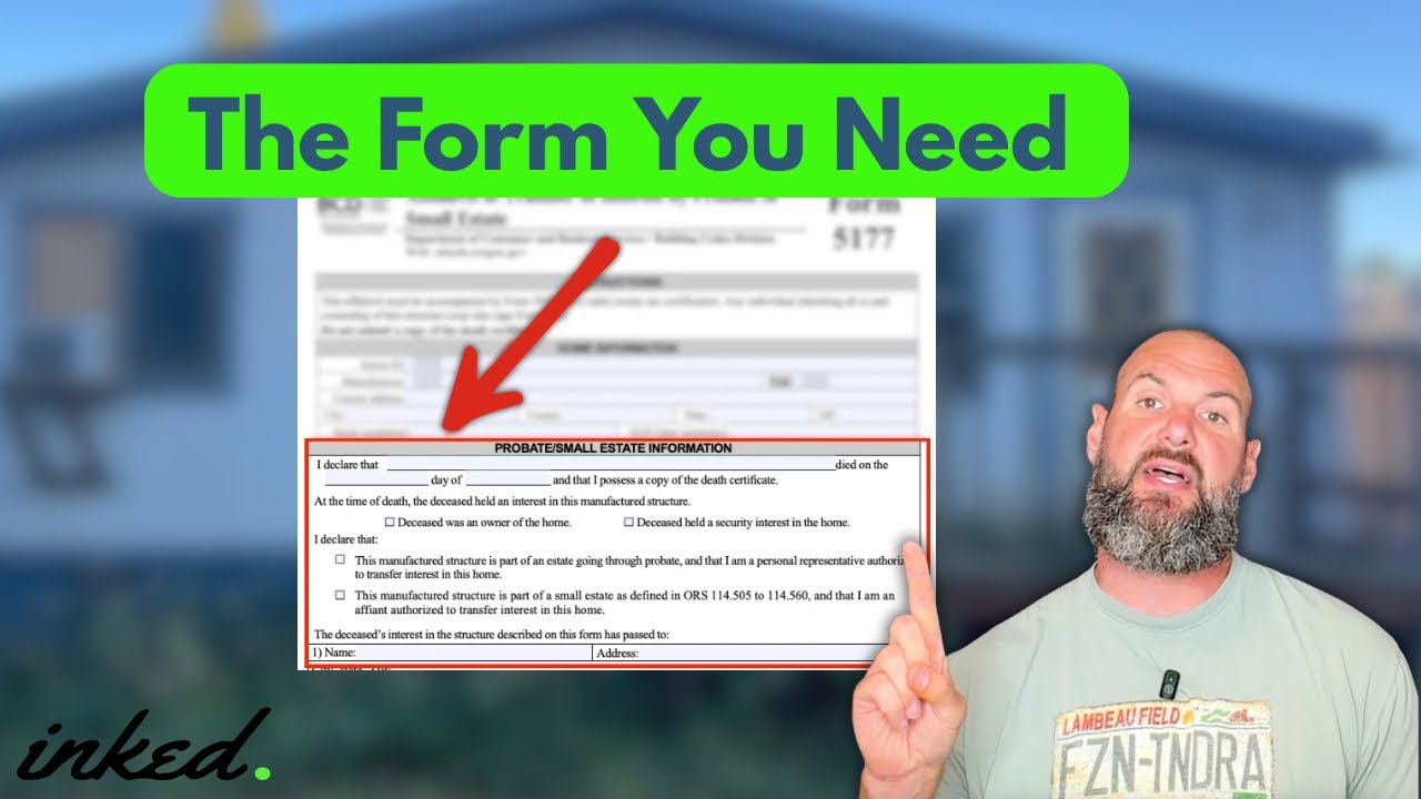 Inherited a Mobile Home in Oregon? Start Here