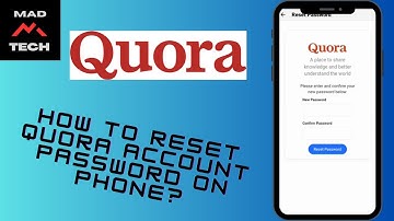 How to Reset Quora Account Password on Phone?