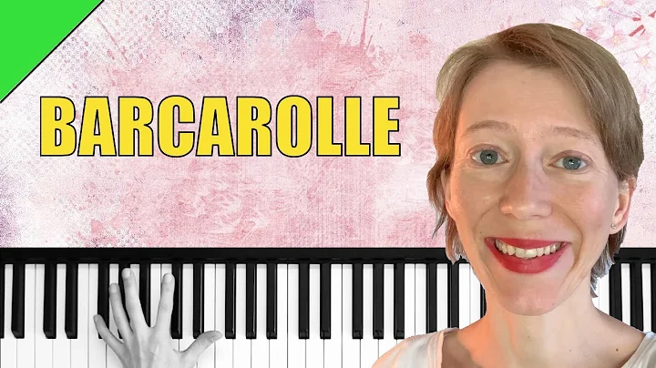Barcarolle - Offenbach - Piano Tutorial