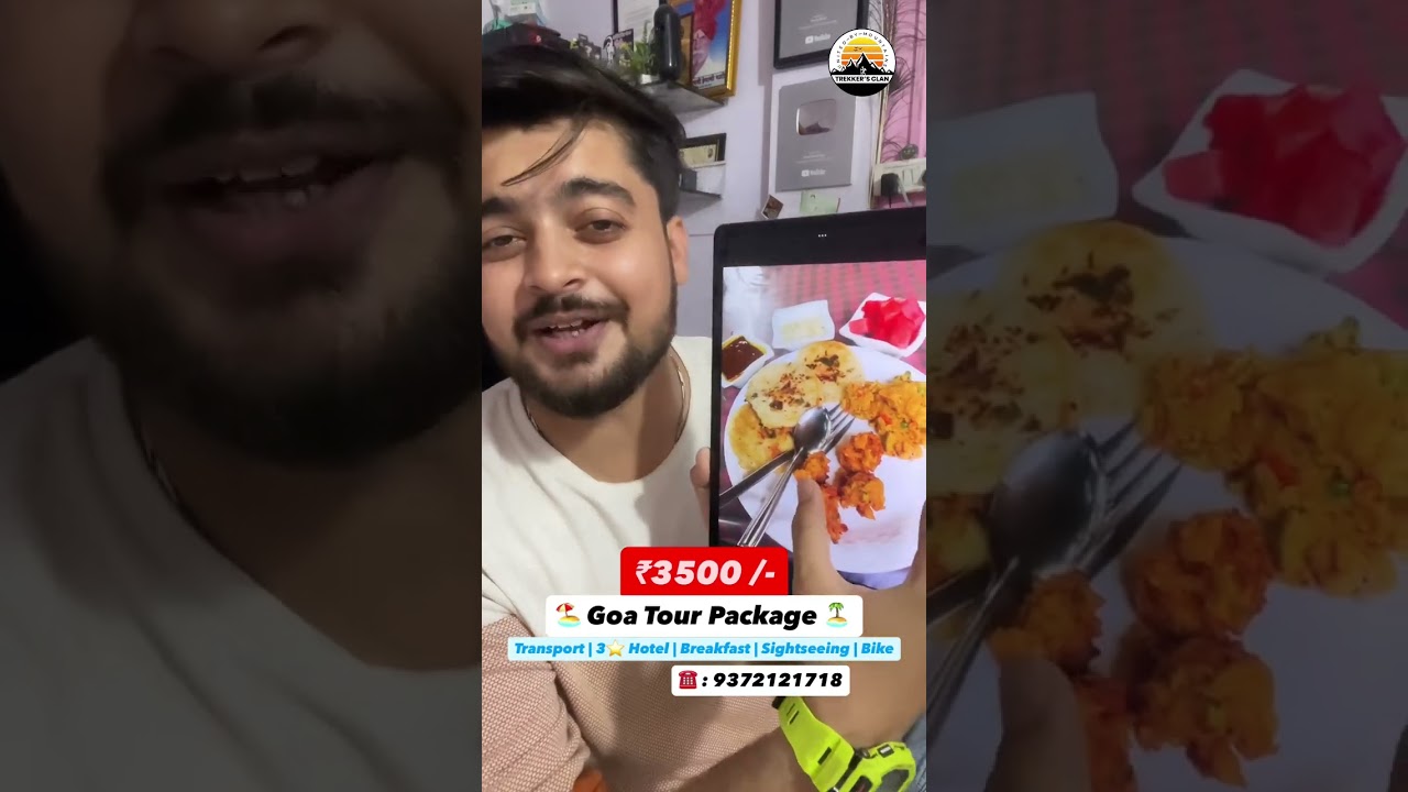 Goa Tour in ₹3500 🤔 | Trekkers Clan : 9372121718