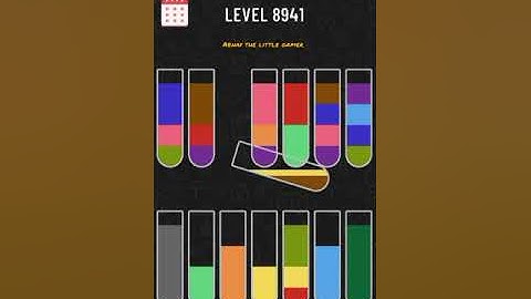 Water sort puzzle level 8941