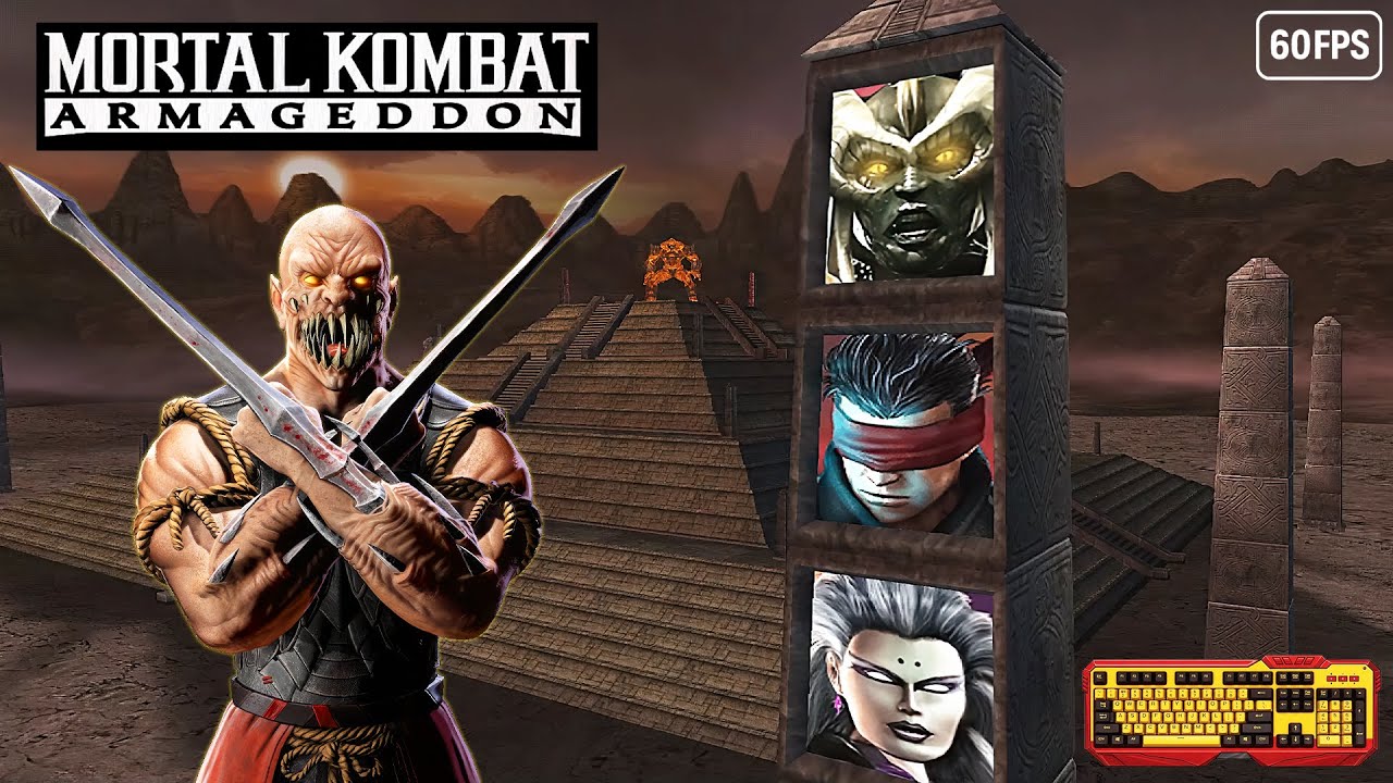 Mortal Kombat Armageddon: Baraka Arcade Domination — клавиатура для ручной камеры 🔥