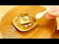 mini food "茶碗蒸し" 本当に食べられるミニチュア料理 #66 | Yuka's tiny kitchen