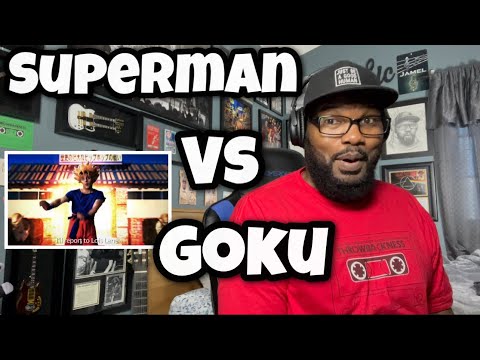 Superman vs Goku - Epic Rap Battles Of History | REACTION