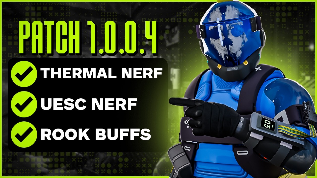 Примечания к патчу Marathon 1.0.0.4: ослабление UESC, усиление Perimeter Meds и ослабление Thermal.