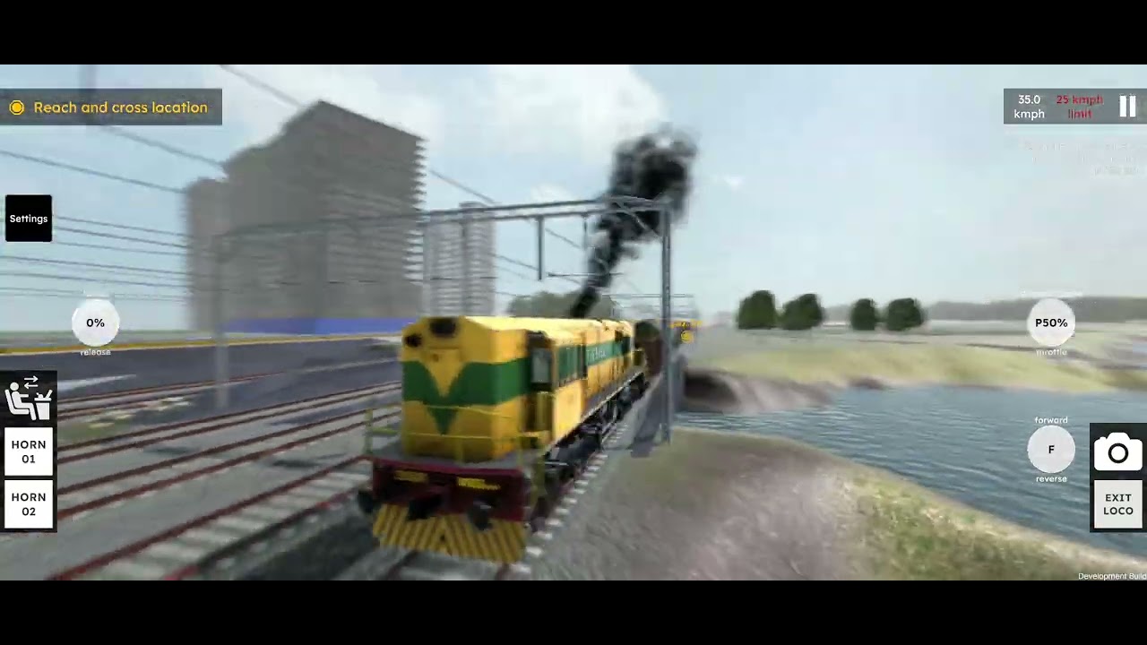 Btpn Rake Driving BTPN rake from diva junction to thakuri yard - YouTube