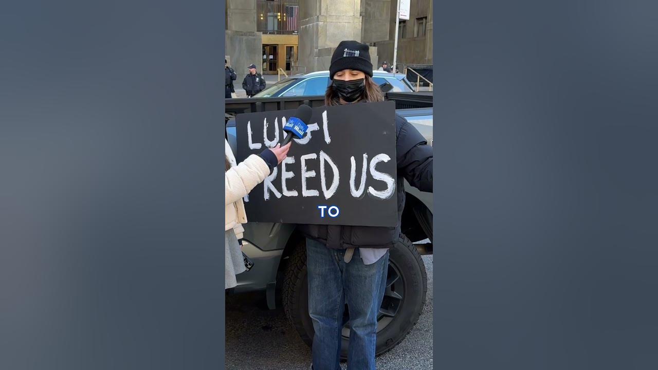 Luigi Mangione supporters wait for alleged gunman to arrive back in New York