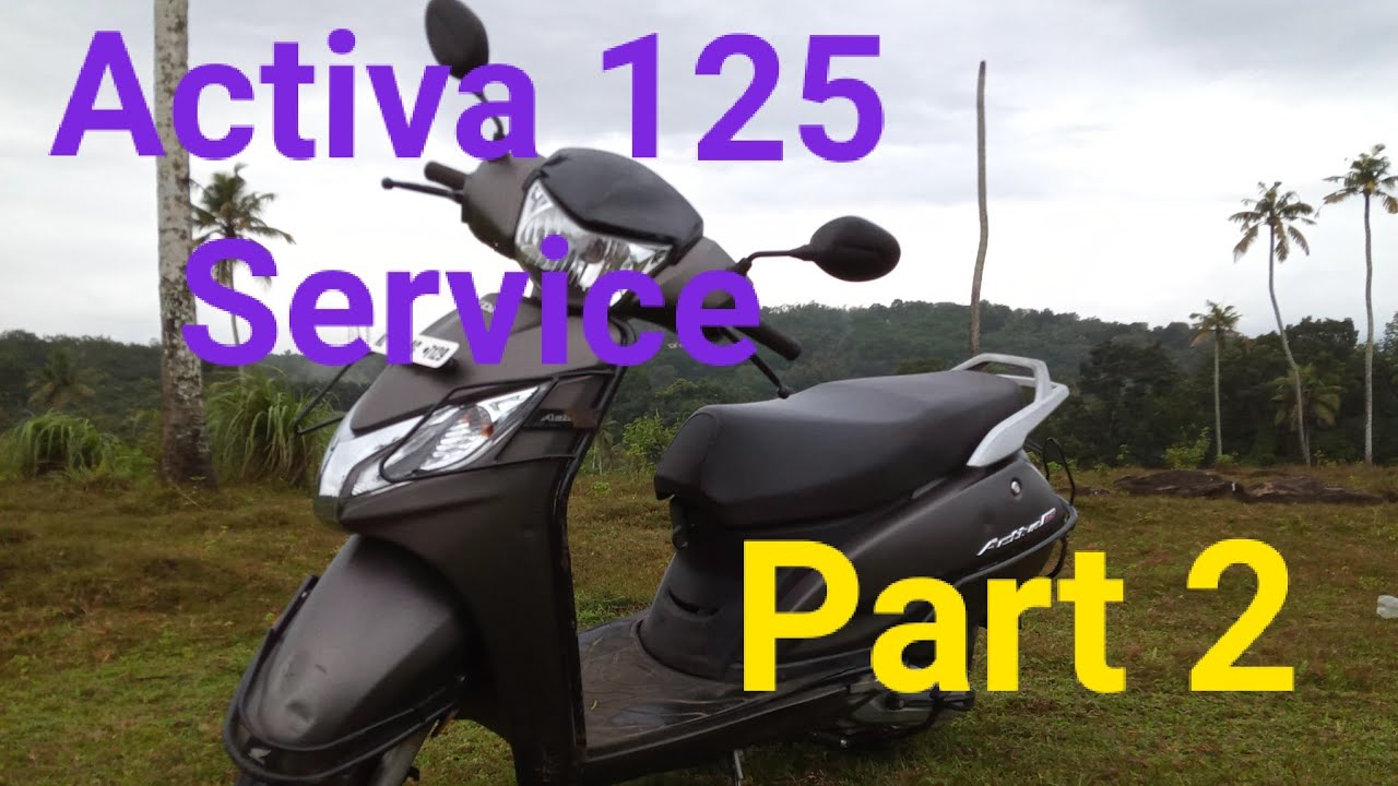 Activa 125. Gear Oil and Filter Change............. YouTube
