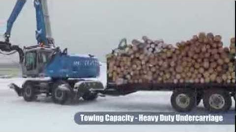 Terex Fuchs 350E HD Millyard Material Handler DEMO | Distributed by A.L.P.A. Equipment Ltd.