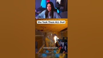 She Took Them ALL Out! 🚗💥 #twitchclips #rust #rustclips #shorts