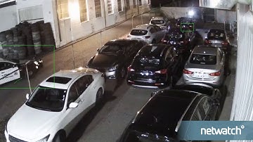 Netwatch In Action - Intruders caught by K9 unit with the help of a proactive video monitoring