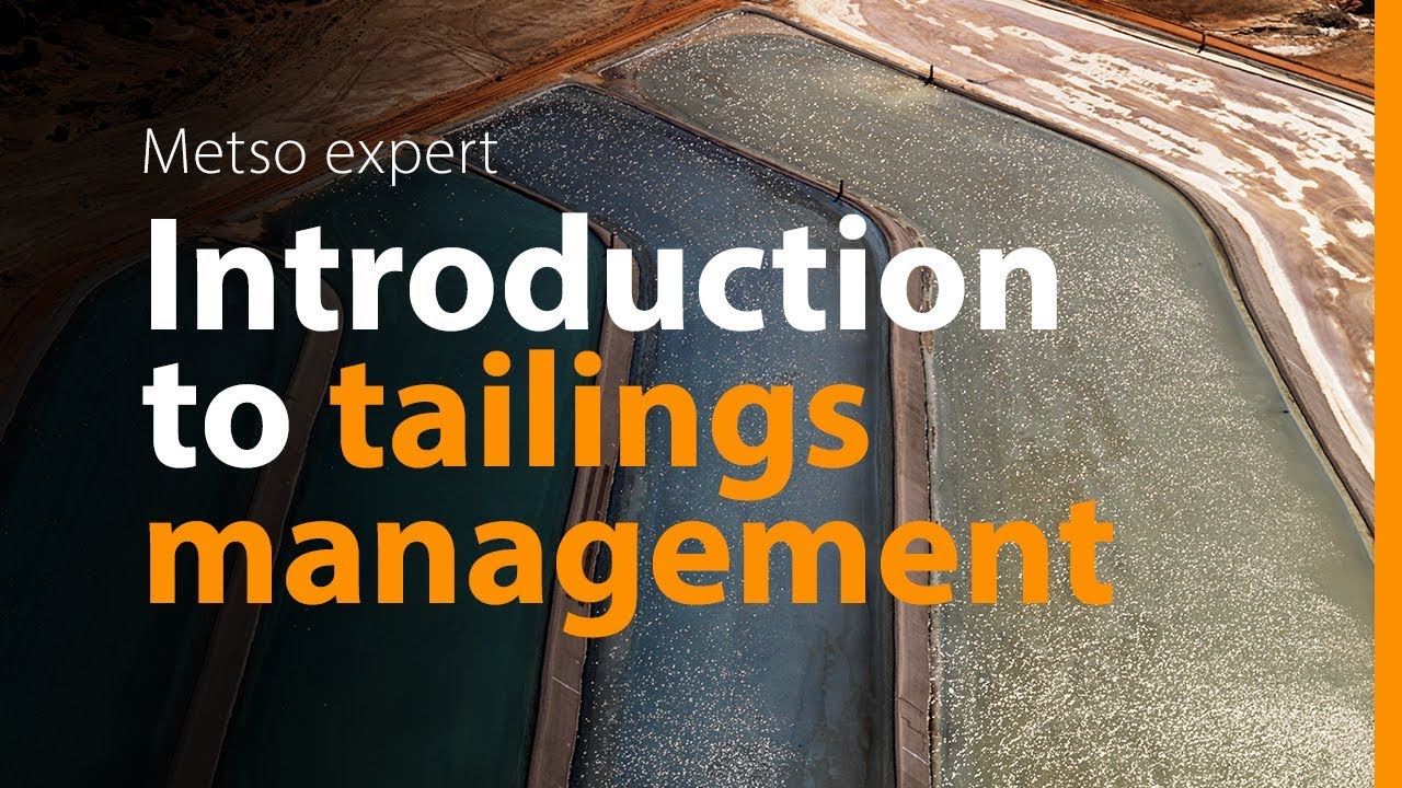 Tailings and tailings management: Current state, challenges and the future