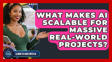 What Makes AI Scalable For Massive Real-world Projects? - Learning To Code With AI