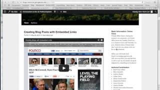 Introduction to the USPS WordPress Website