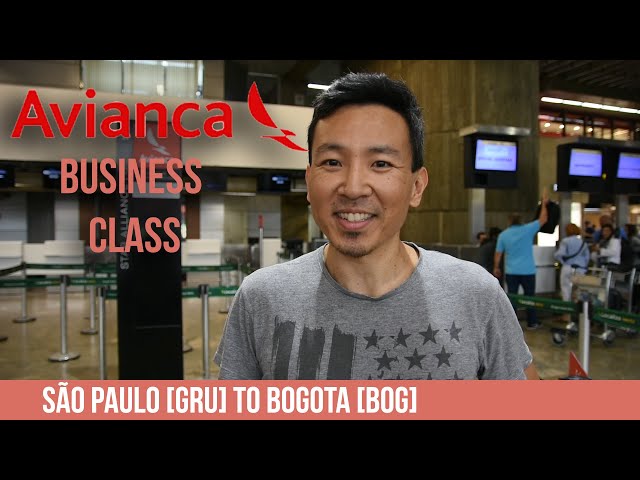 TRIP REPORT: FROM SÃO PAULO TO BOGOTÁ WITH AVIANCA IN BUSINESS CLASS class=