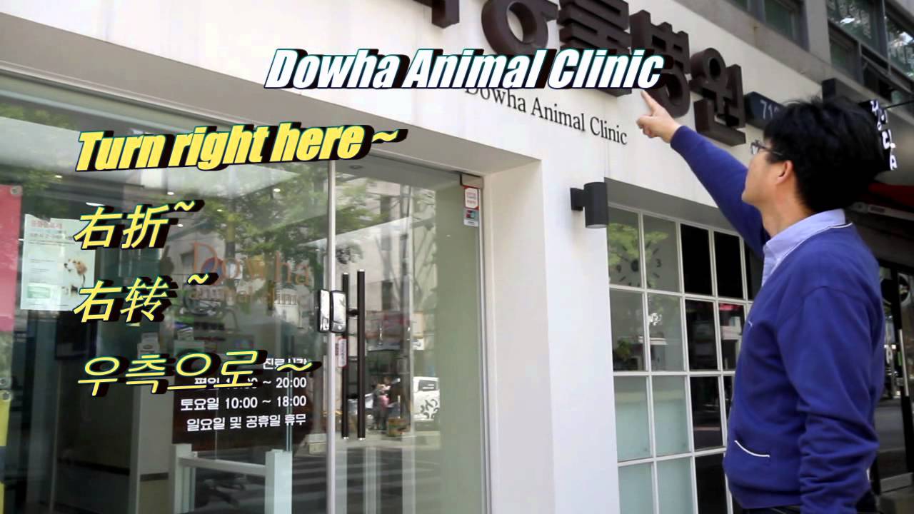 Han river guesthouse direction guide, Seoul, Korea.