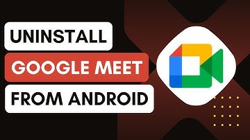 How To Uninstall Google Meet From Android Phone | GoogleTutorial !
